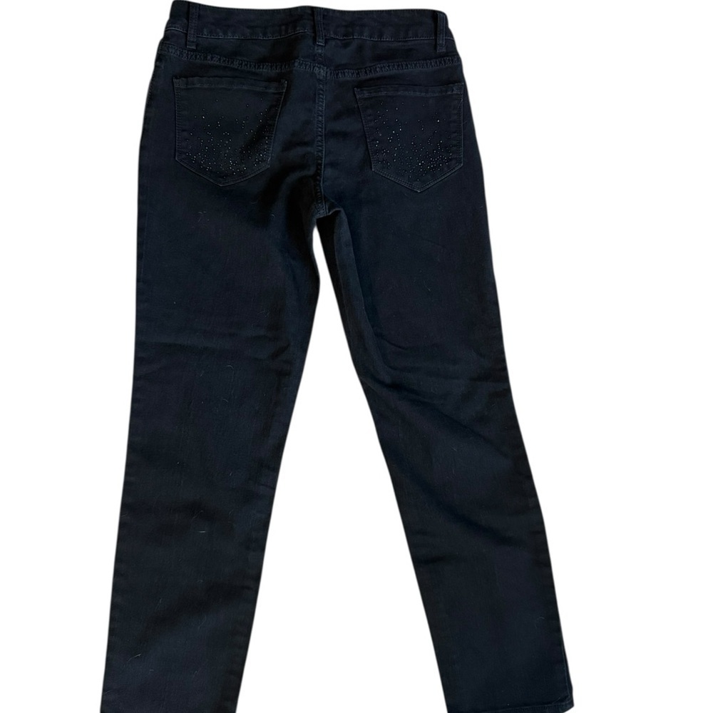 Time and Tru Women's Black Skinny Jeans - Picture 4 of 13